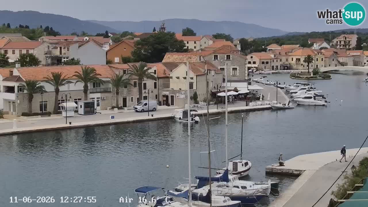 Webcam Hvar Vrboska marina | Dalmazia