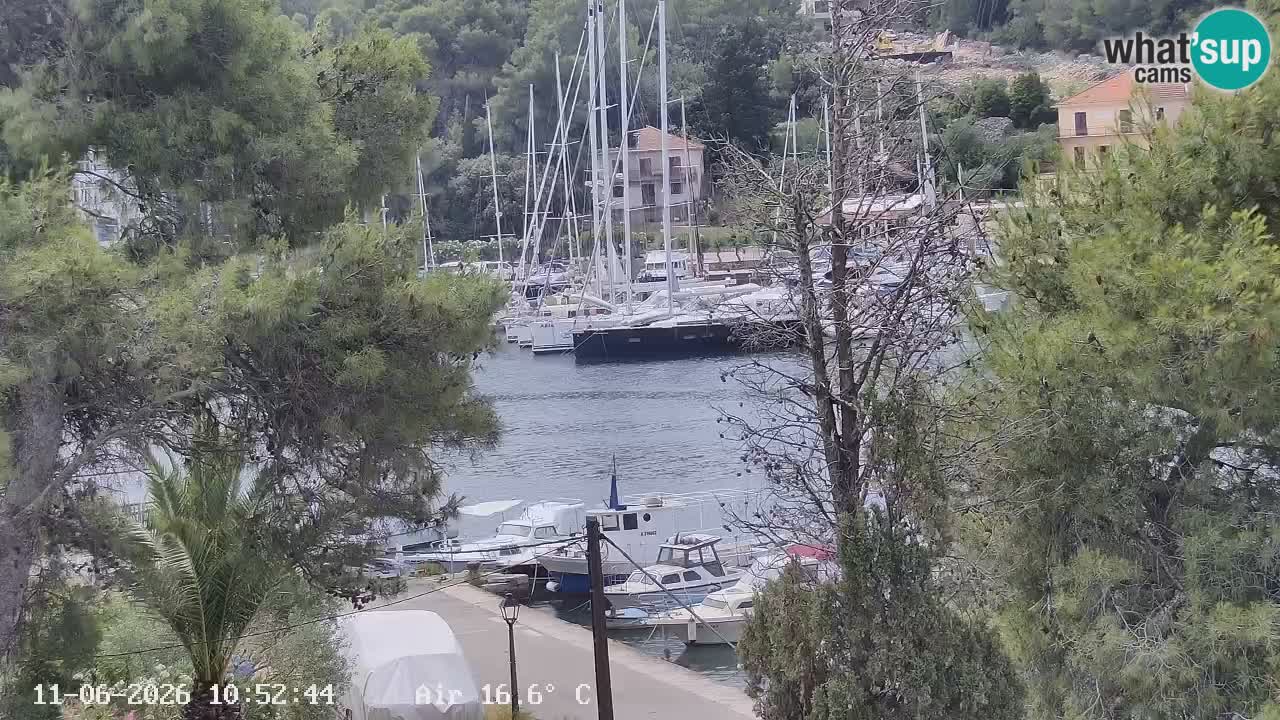 Webcam Hvar Vrboska marina | Dalmazia