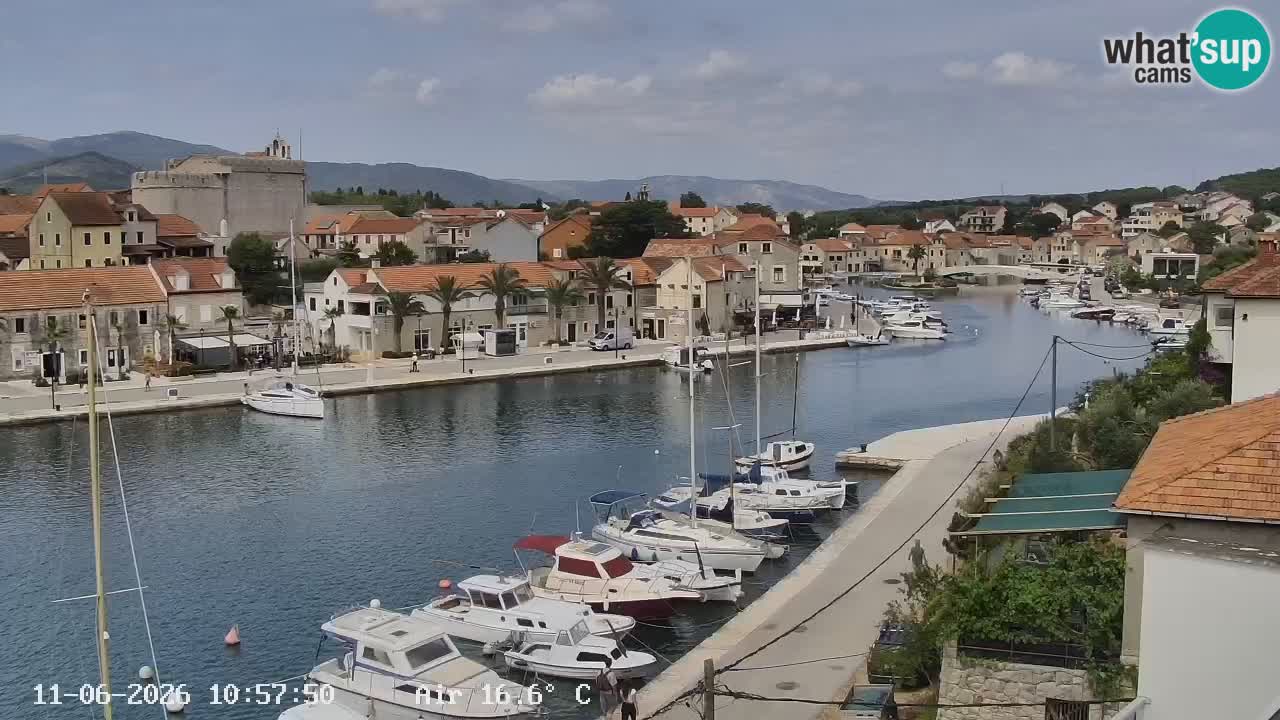 Webcam Hvar Vrboska marina | Dalmazia