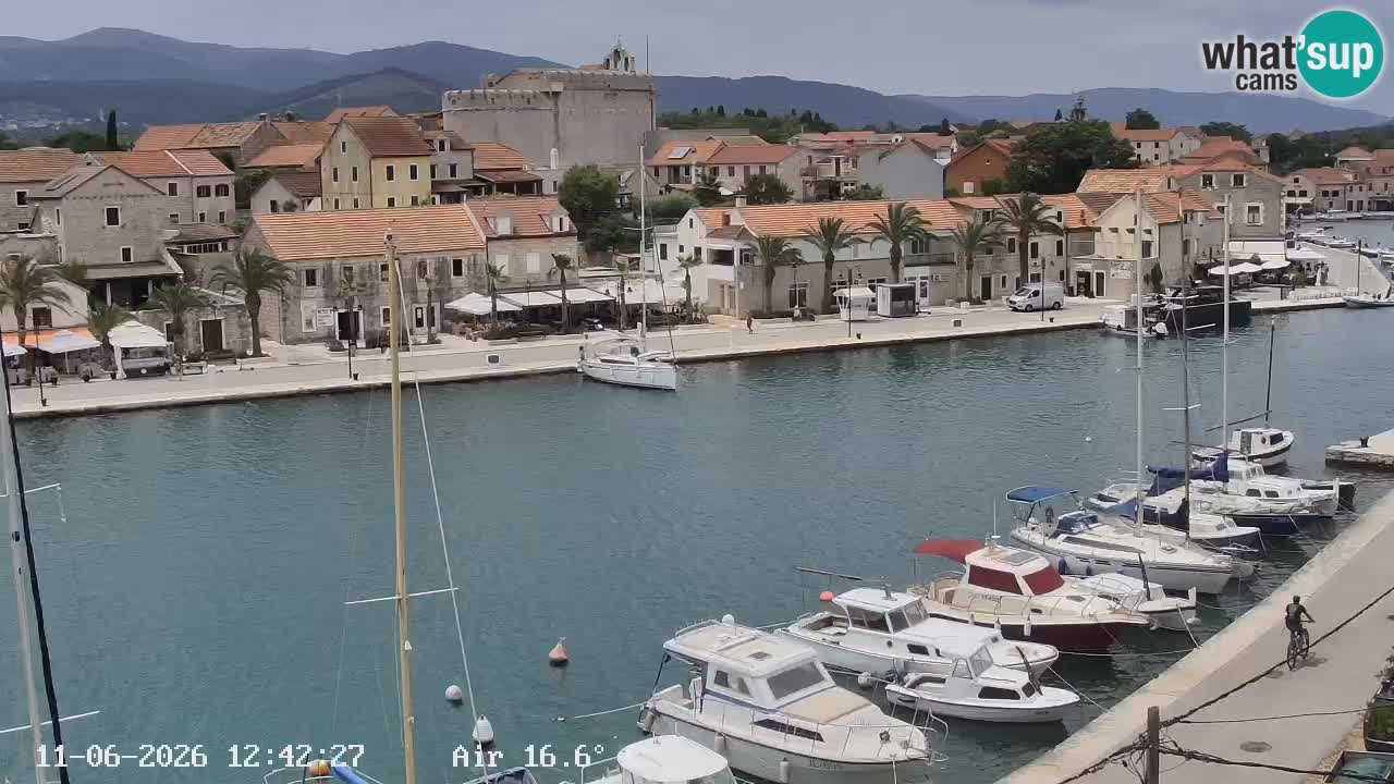 Webcam Hvar Vrboska marina | Dalmazia