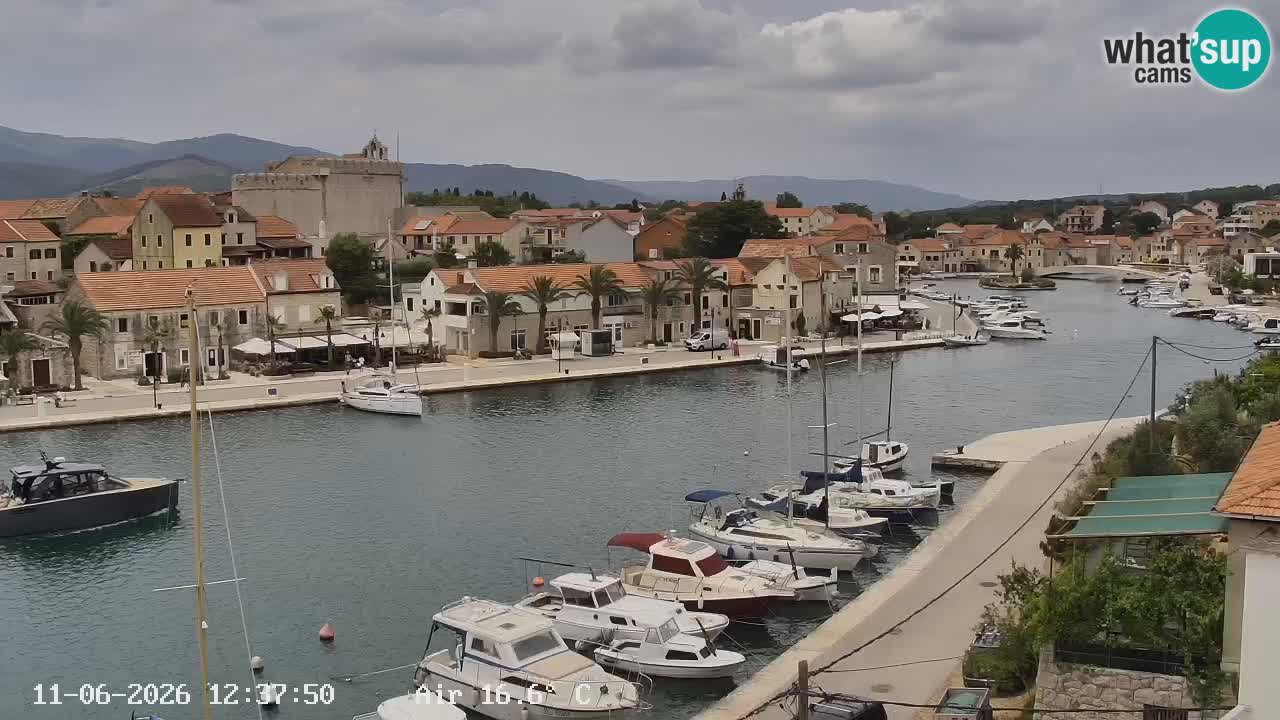 Webcam Vrboska marina | Hvar Insel | Dalmatien