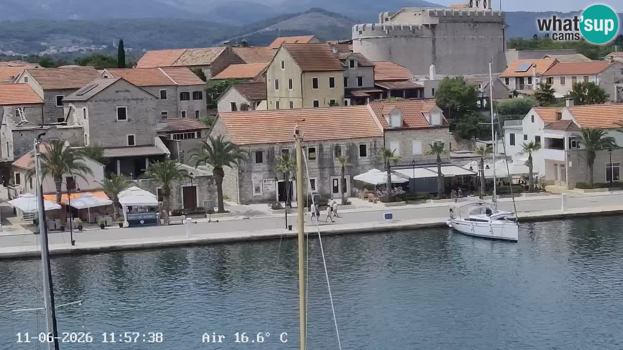 Livecam Vrboska marina | Hvar island | Dalmatia