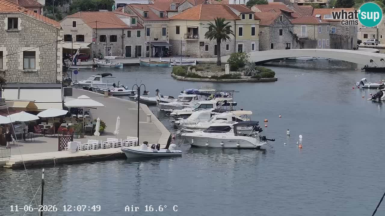 Webcam Hvar Vrboska marina | Dalmazia