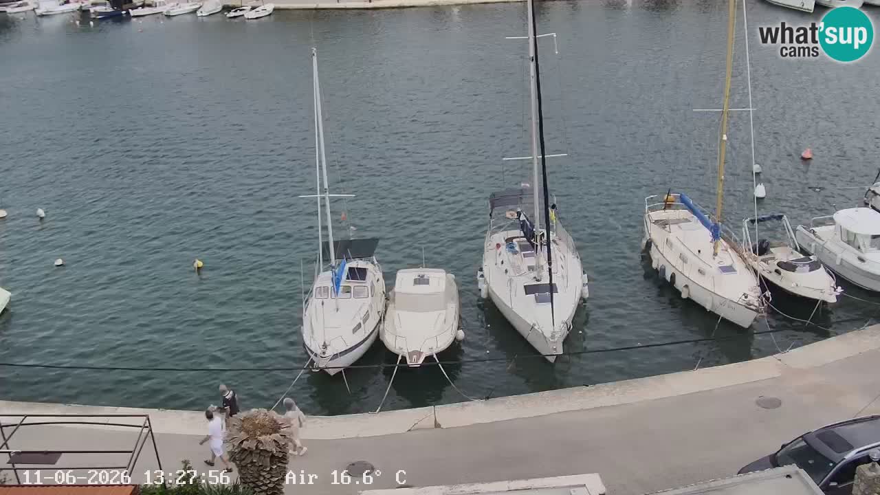 Webcam Hvar Vrboska marina | Dalmazia