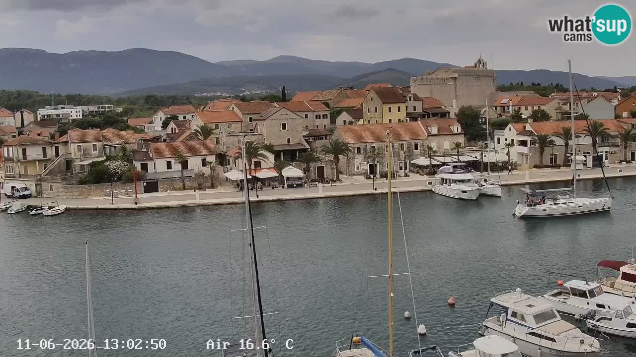 Web kamera Hvar Vrboska marina | otok Hvar | Dalmacija