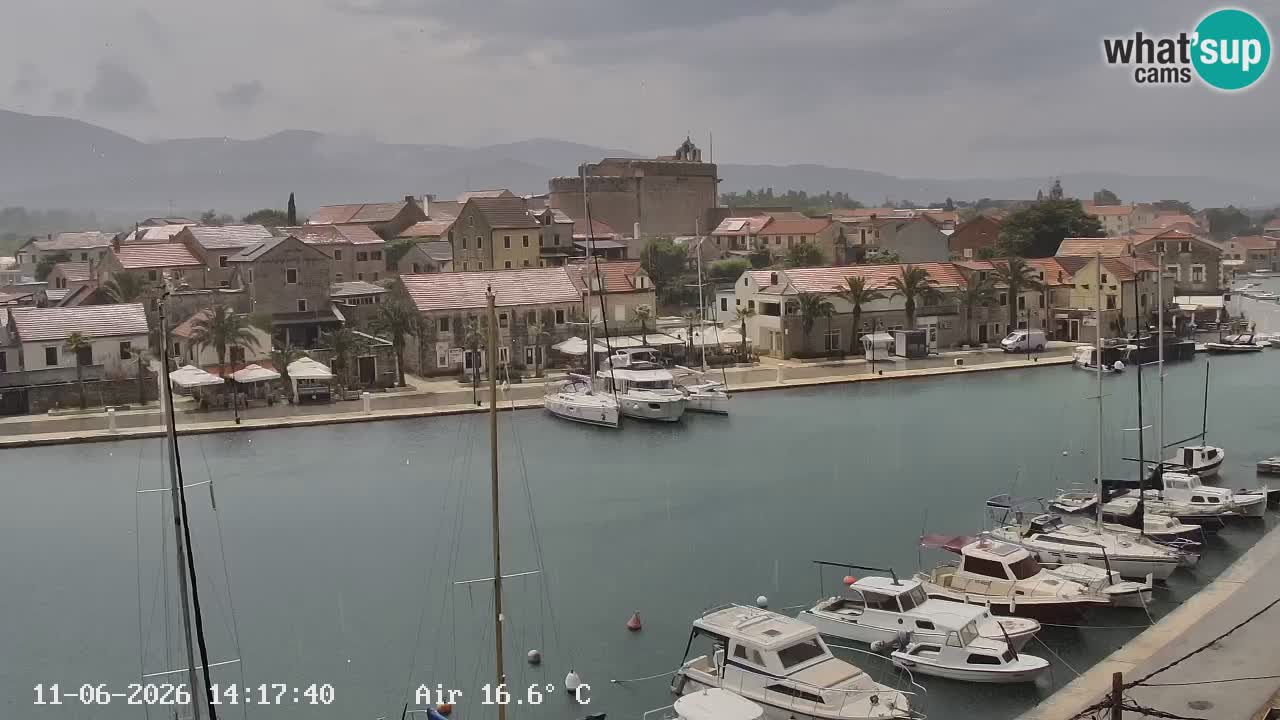Livecam Vrboska marina | Hvar island | Dalmatia
