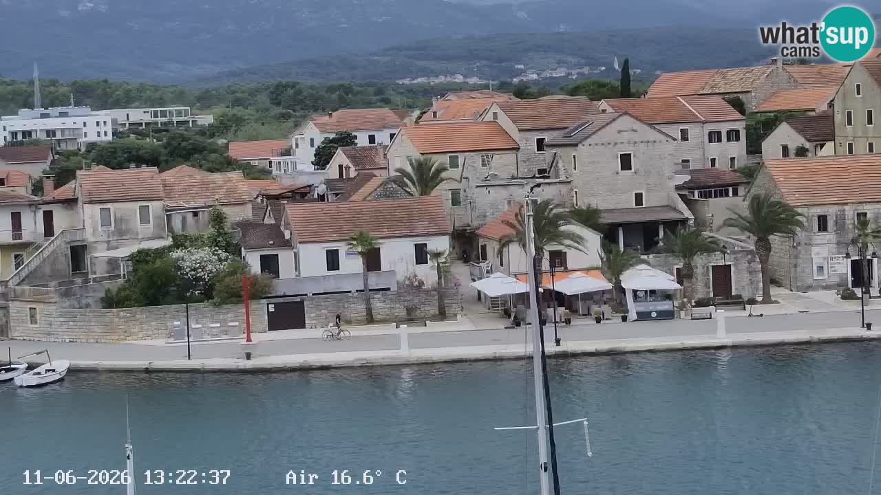 Livecam Hvar Vrboska marina | Île de Hvar | Dalmatia