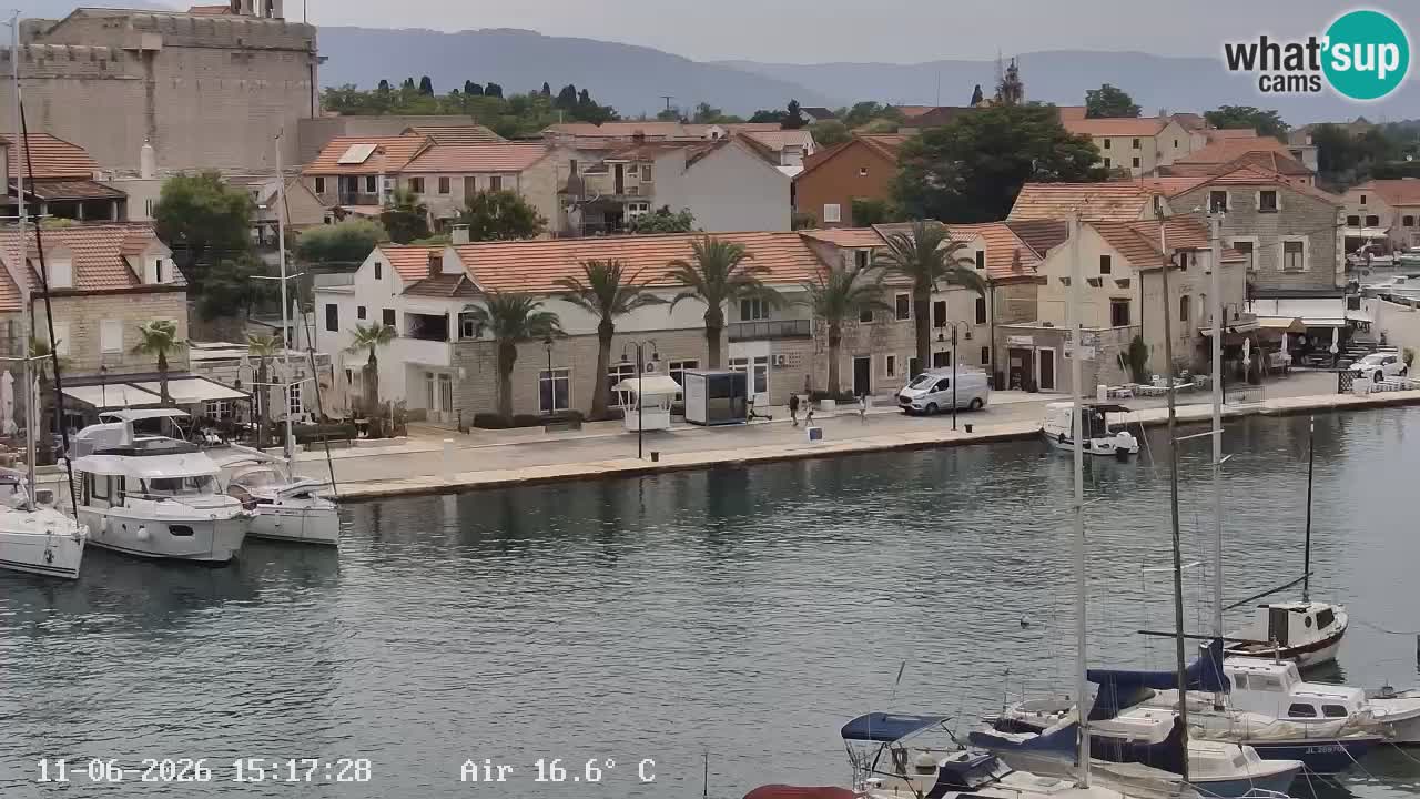 Webcam Hvar Vrboska marina | Dalmazia