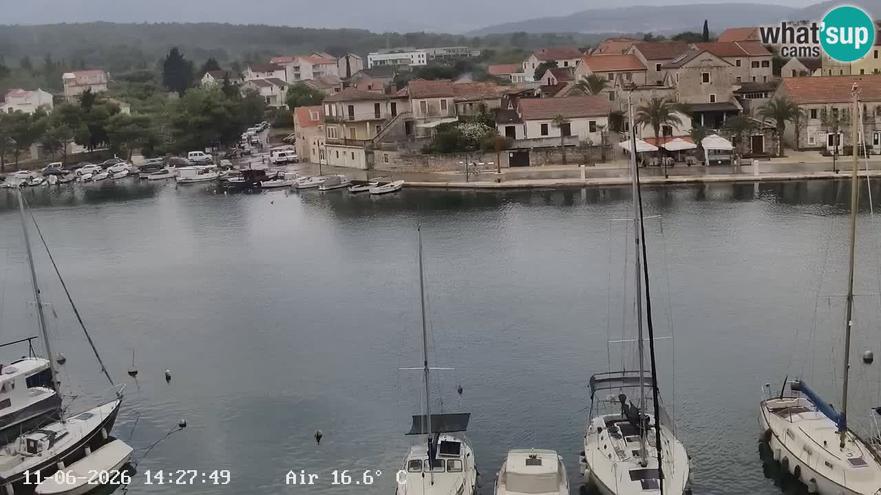 Webcam Hvar Vrboska marina | Dalmazia