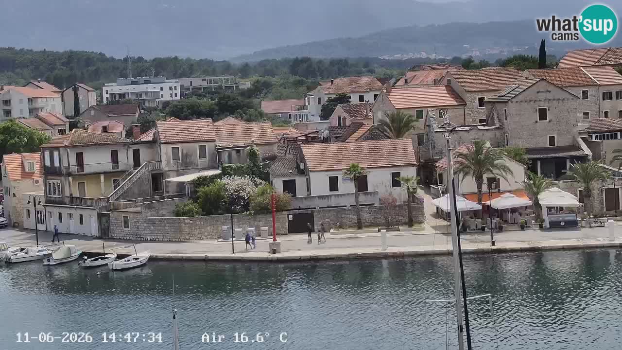 Web kamera Hvar Vrboska marina | otok Hvar | Dalmacija