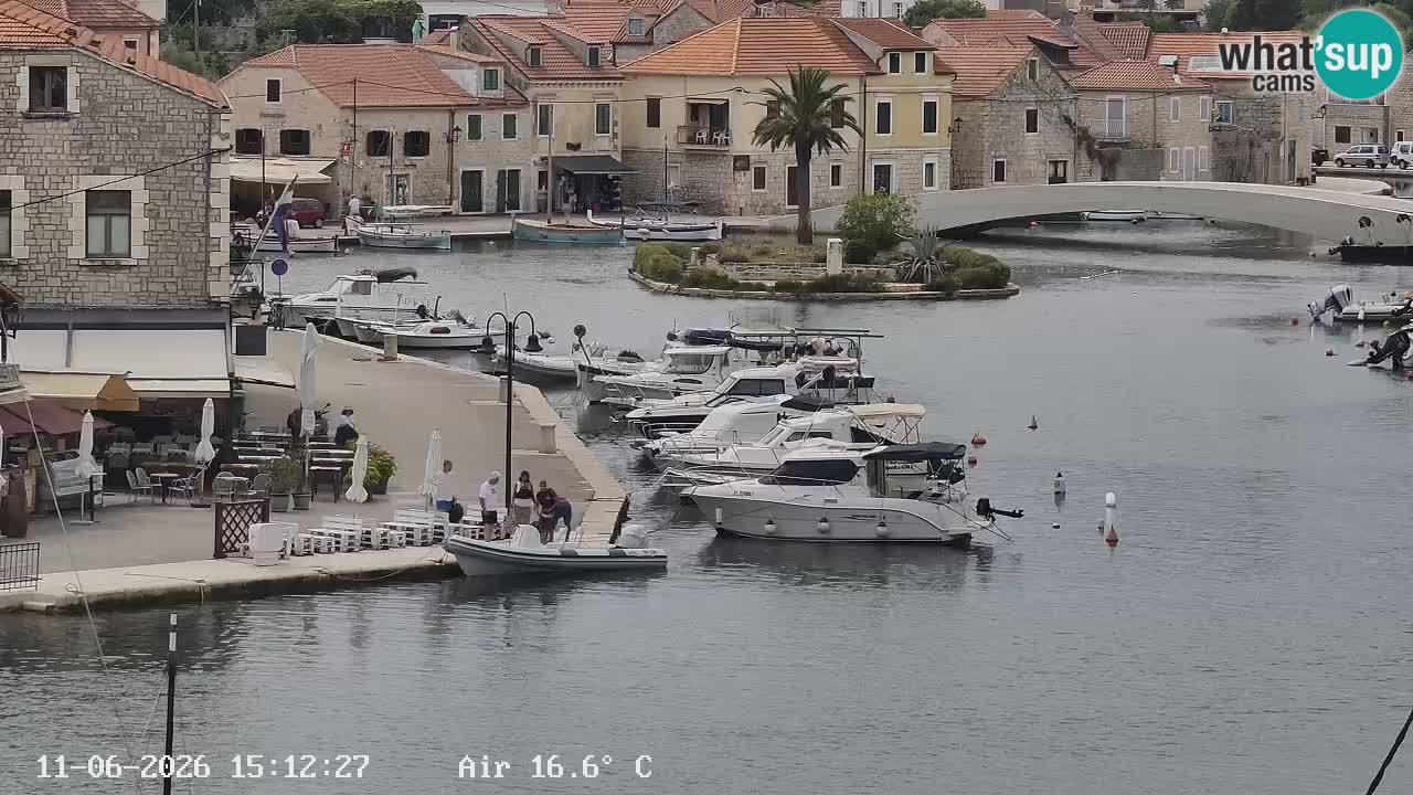 Webcam Vrboska marina | Hvar Insel | Dalmatien