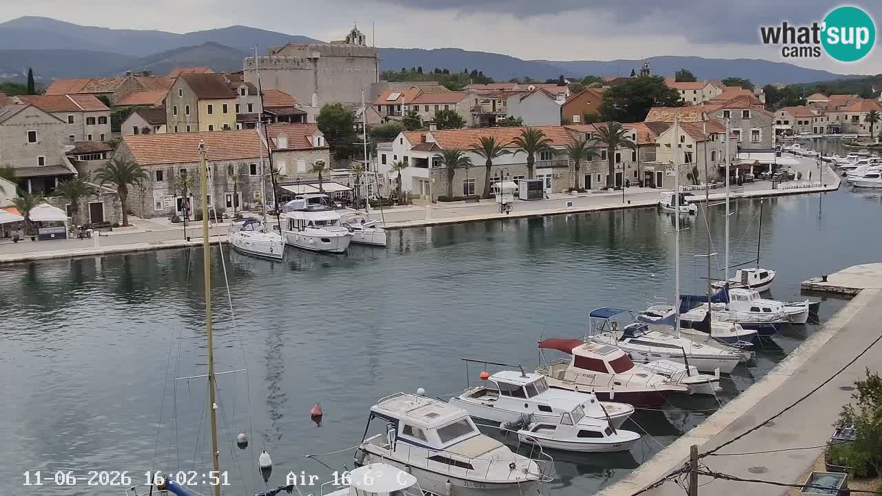 Webcam Hvar Vrboska marina | Dalmazia