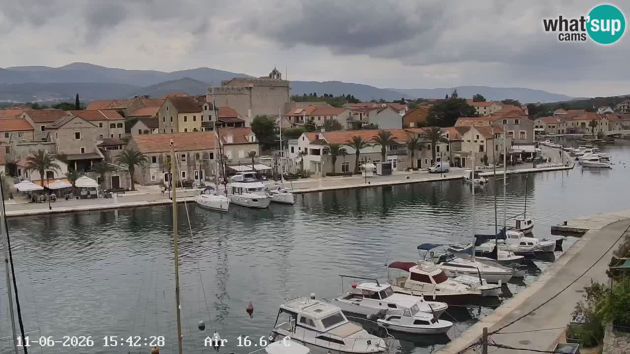 Webcam Vrboska marina | Hvar Insel | Dalmatien