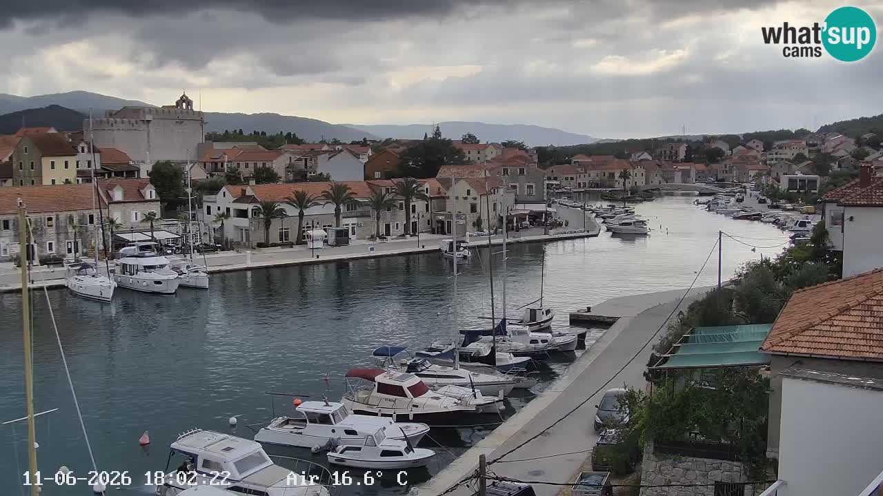 Webcam Hvar Vrboska marina | Dalmazia