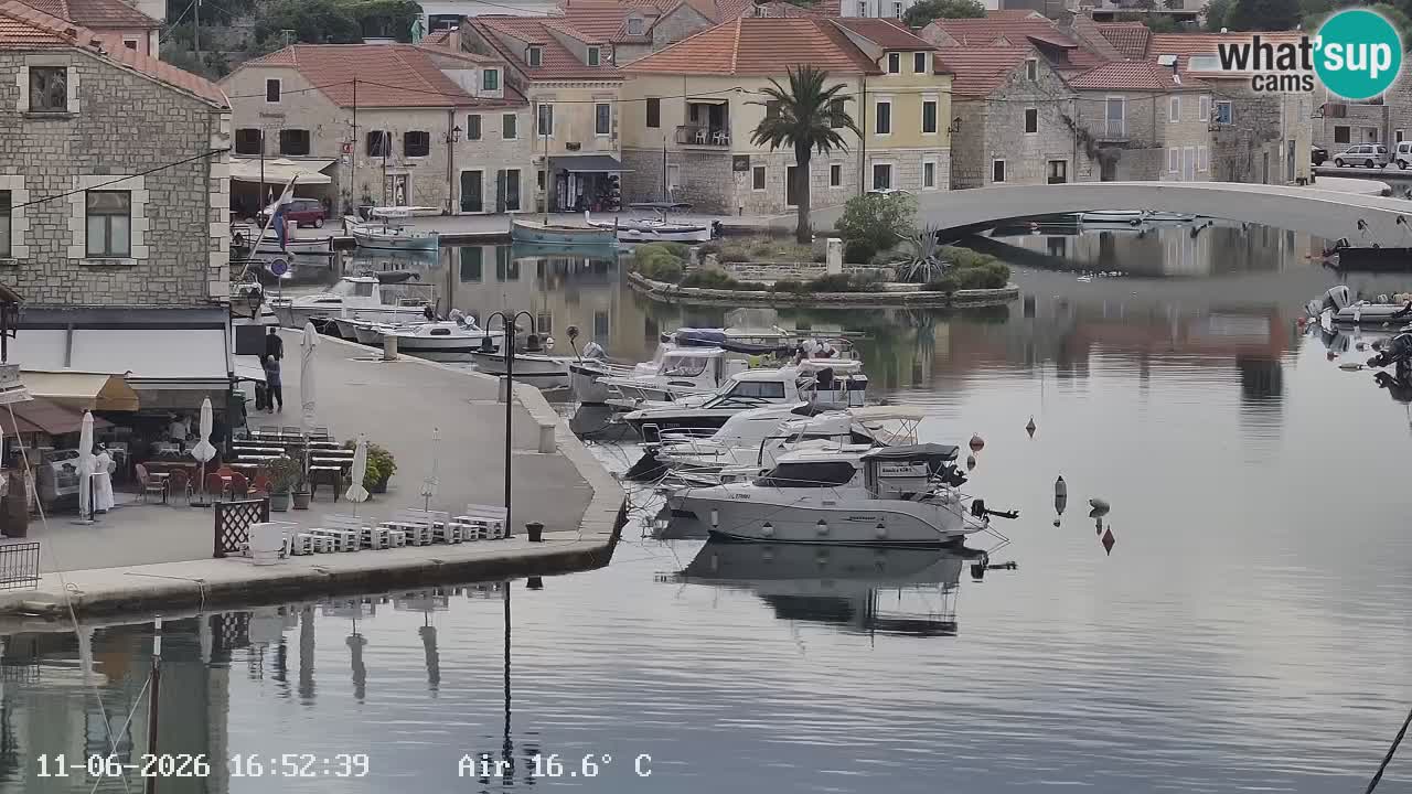 Webcam Hvar Vrboska marina | Dalmazia