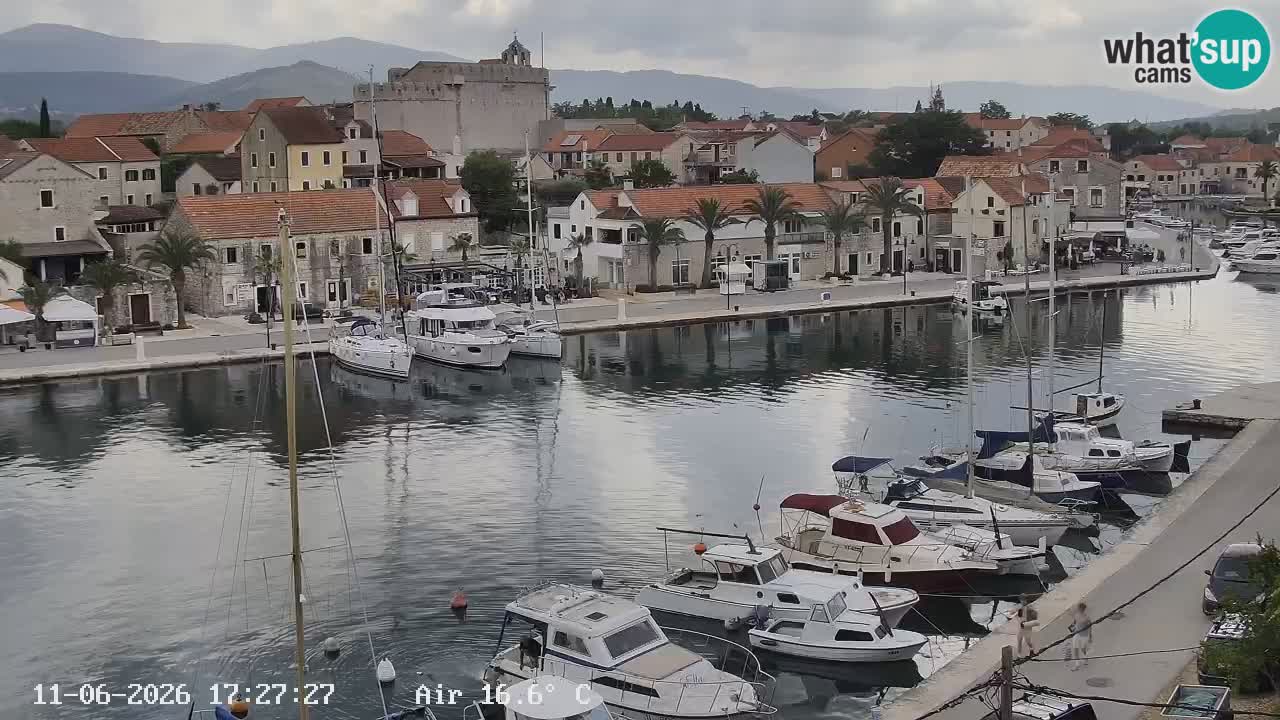 Webcam Vrboska marina | Hvar Insel | Dalmatien