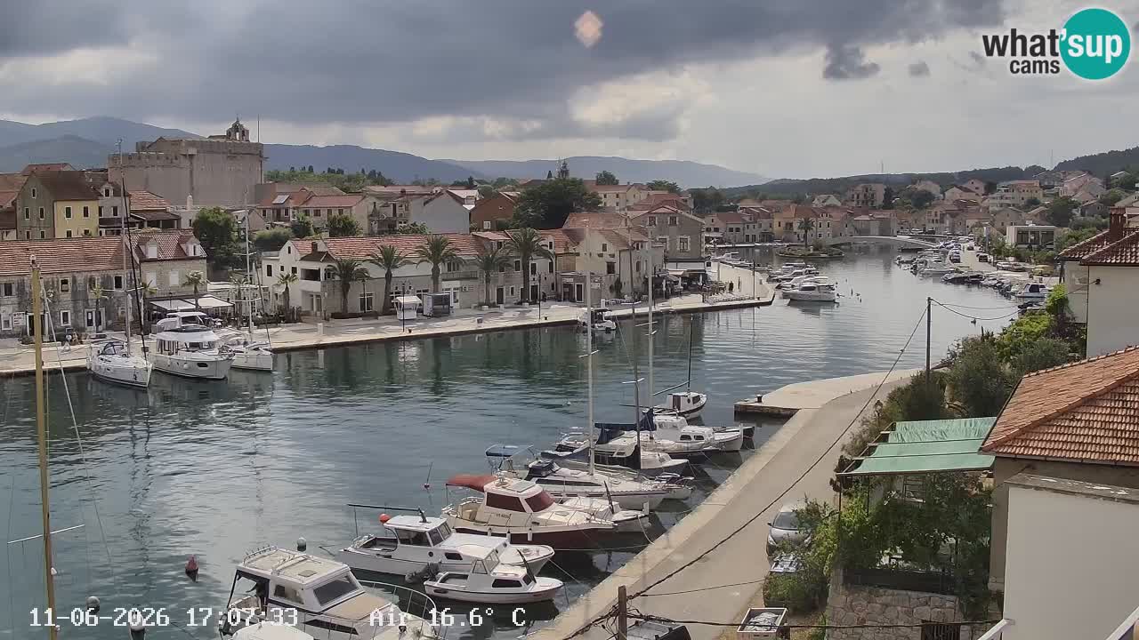 Livecam Vrboska marina | Hvar island | Dalmatia