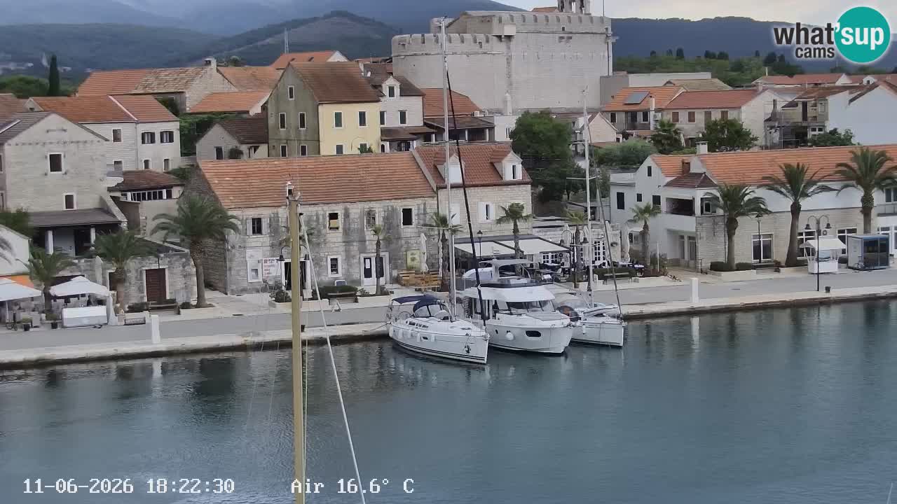 Web kamera Hvar Vrboska marina | otok Hvar | Dalmacija