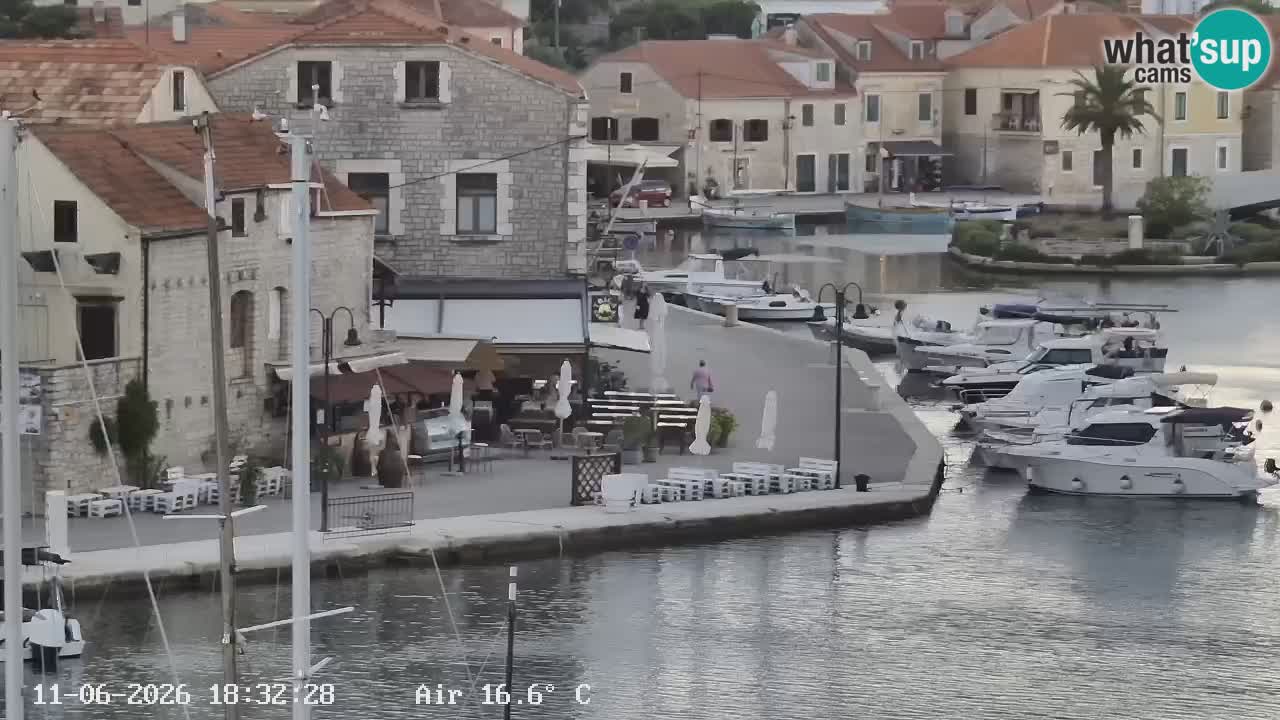 Web kamera Hvar Vrboska marina | otok Hvar | Dalmacija