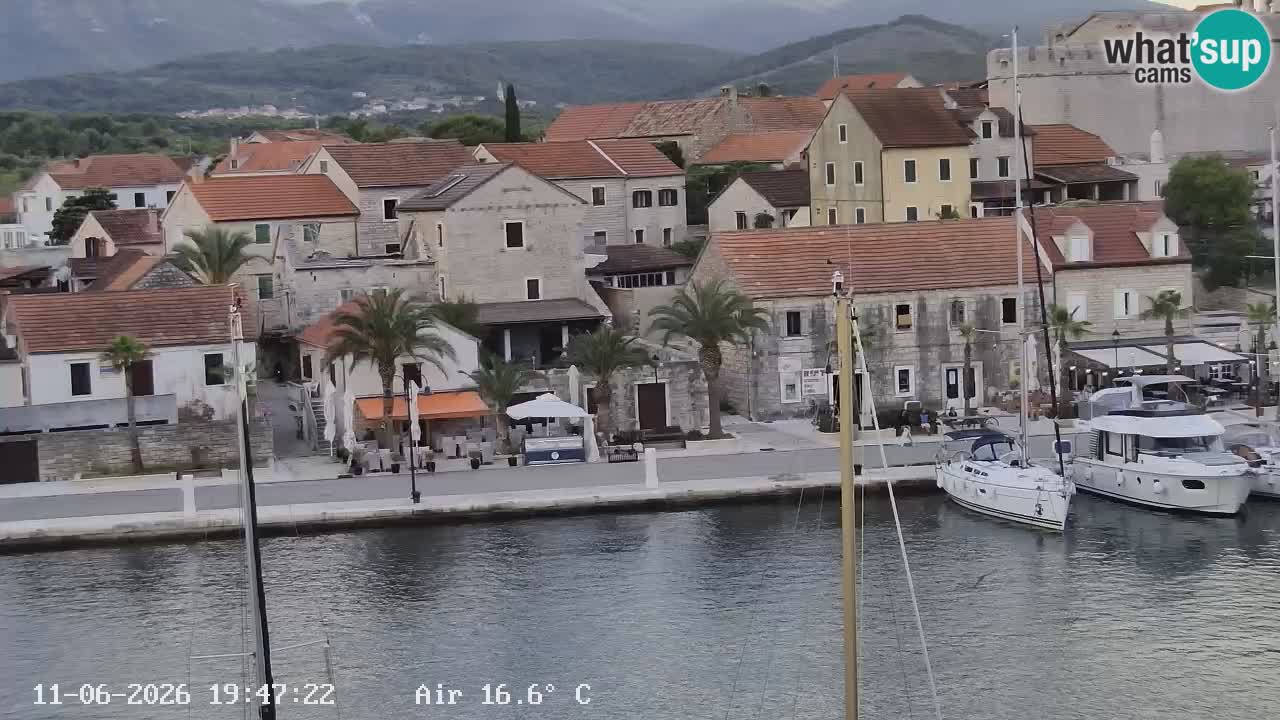 Livecam Vrboska marina | Hvar island | Dalmatia