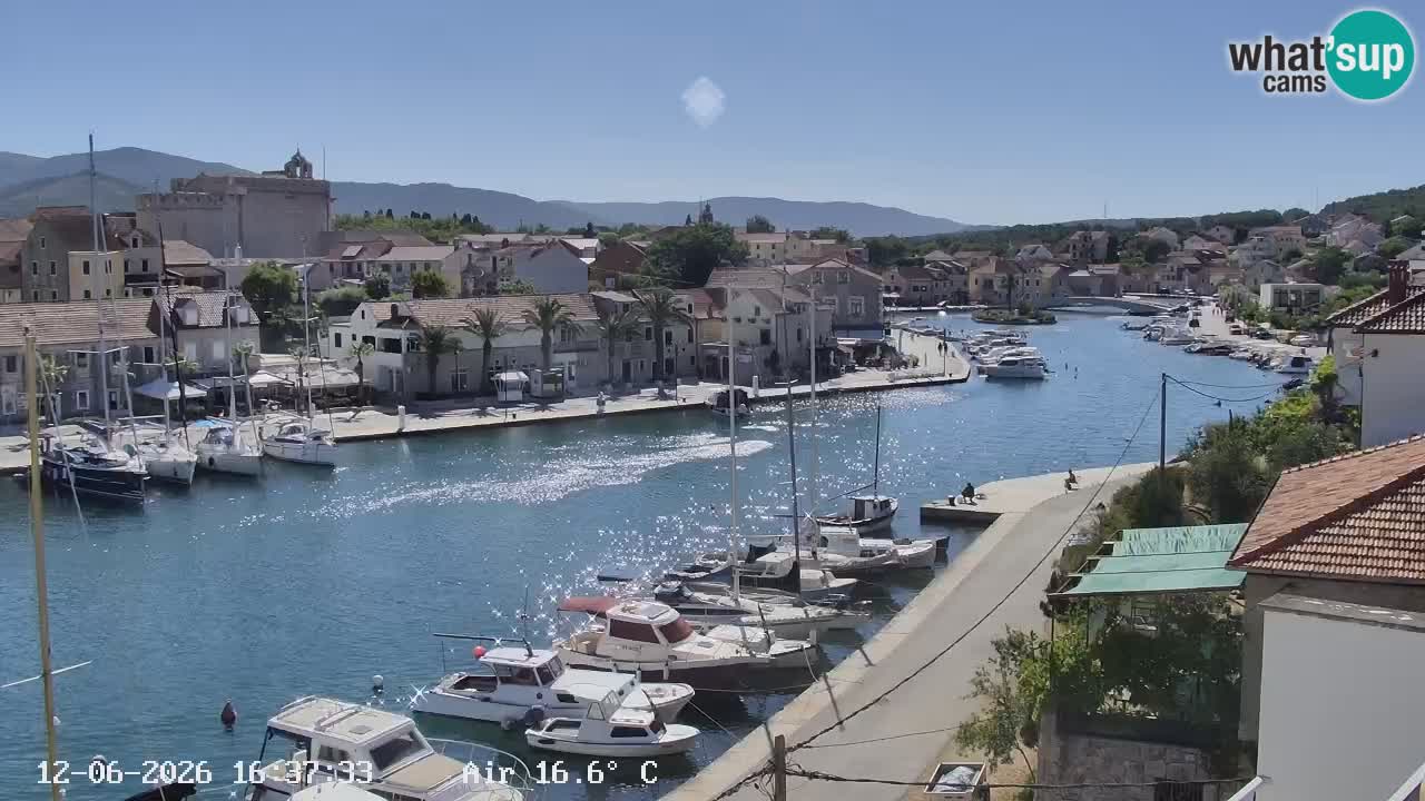Livecam Vrboska marina | Hvar island | Dalmatia