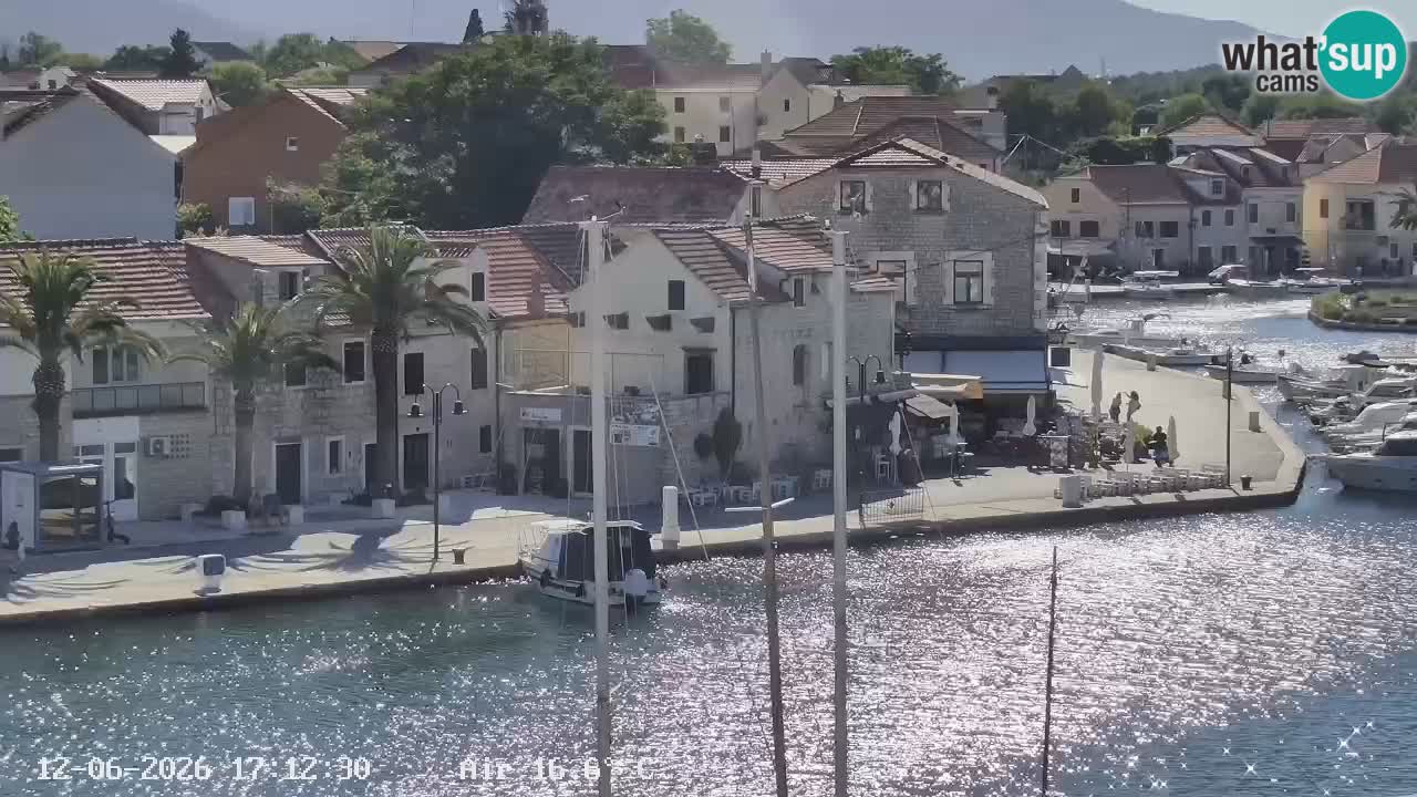Web kamera Hvar Vrboska marina | otok Hvar | Dalmacija