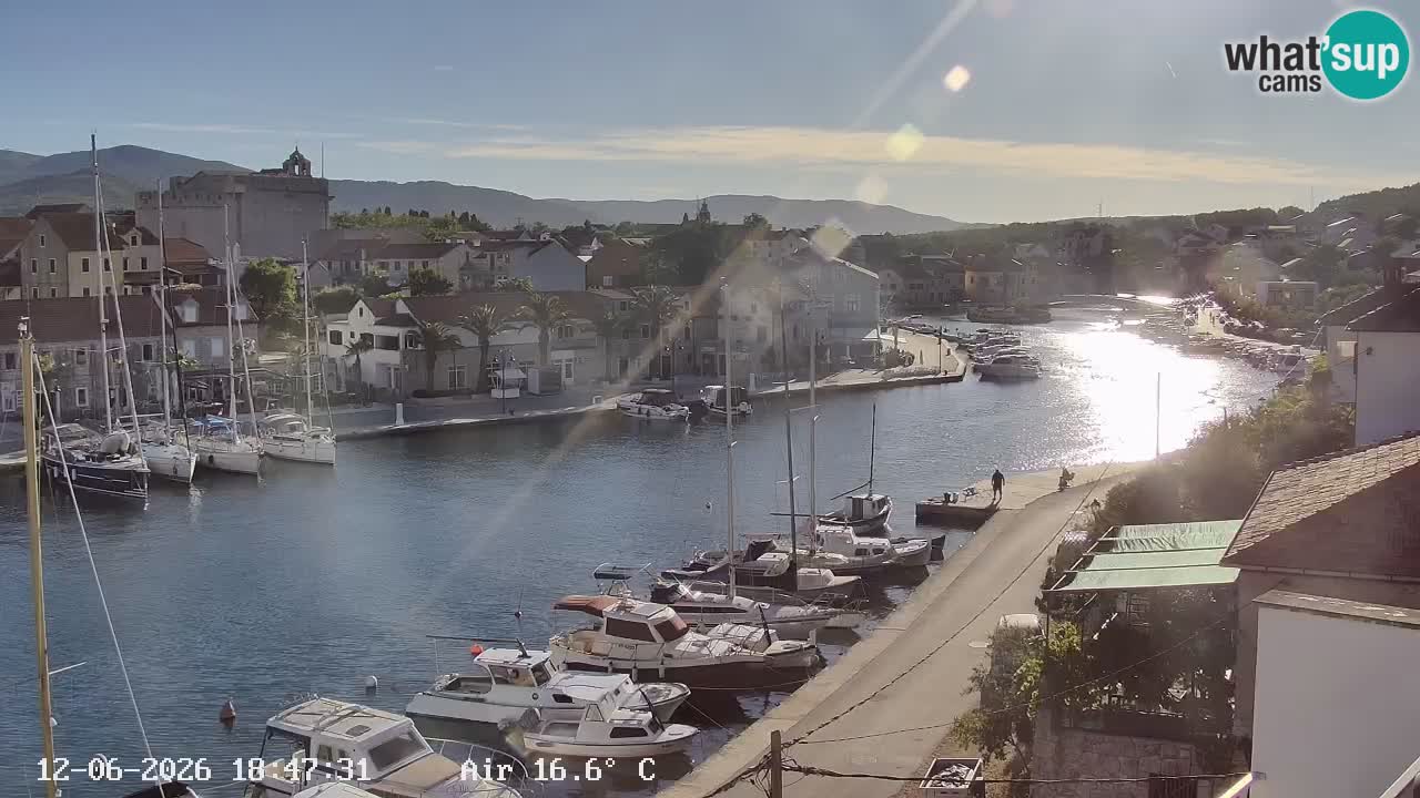 Livecam Vrboska marina | Hvar island | Dalmatia