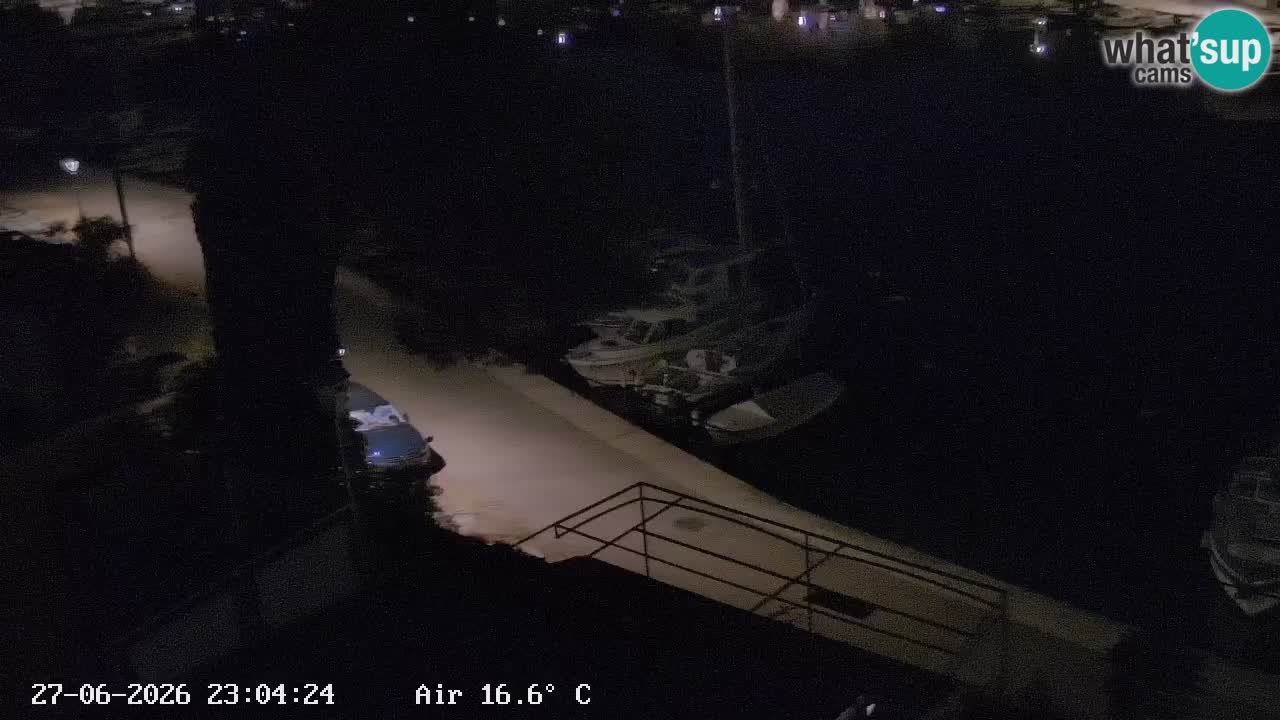 Livecam Hvar Vrboska marina | Île de Hvar | Dalmatia
