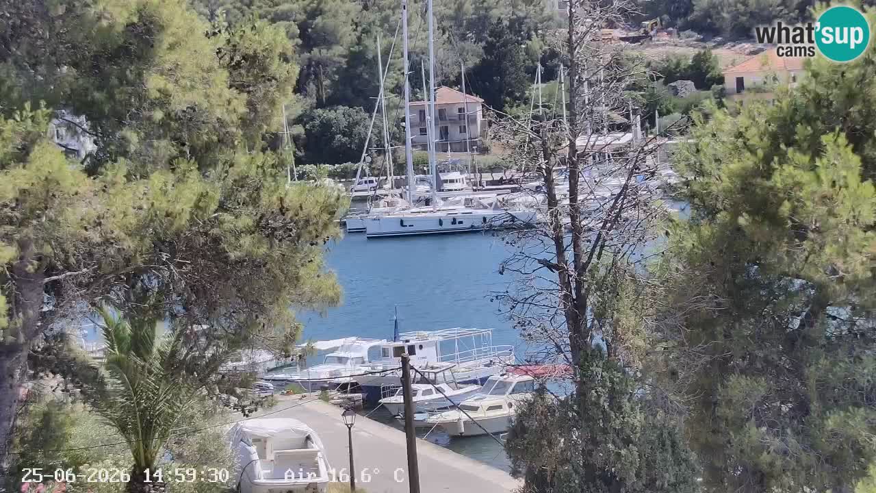 Livecam Vrboska marina | Hvar island | Dalmatia