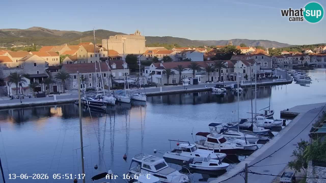 Webcam Hvar Vrboska marina | Dalmazia