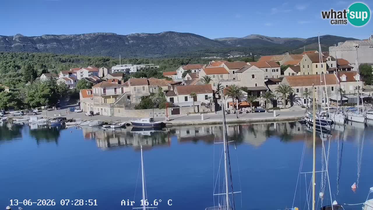 Webcam Hvar Vrboska marina | Dalmazia