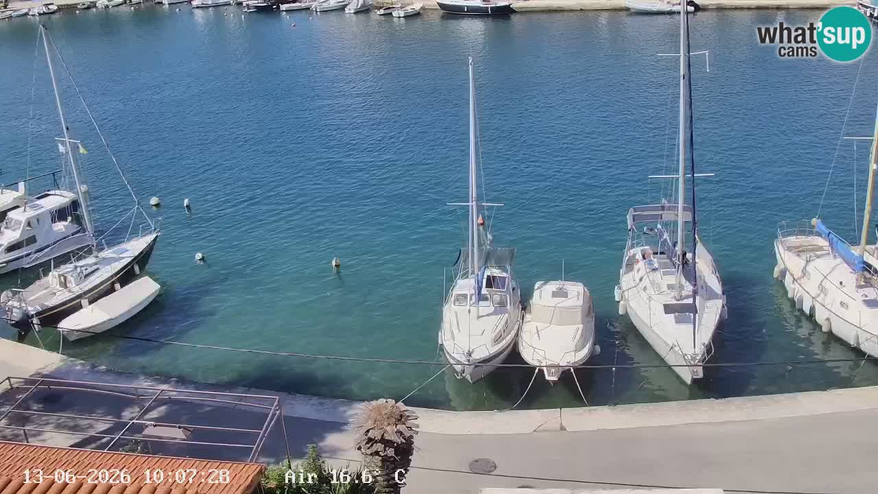 Livecam Hvar Vrboska marina | Île de Hvar | Dalmatia
