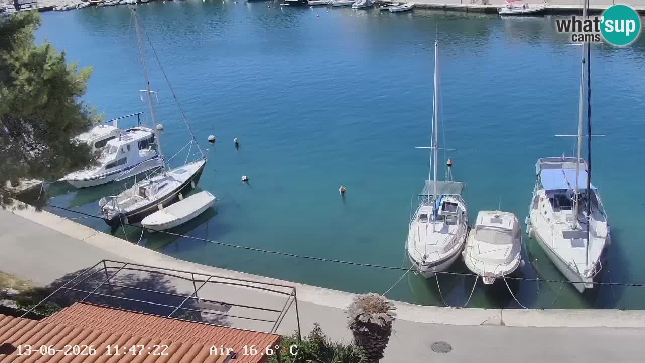 Web kamera Hvar Vrboska marina | otok Hvar | Dalmacija