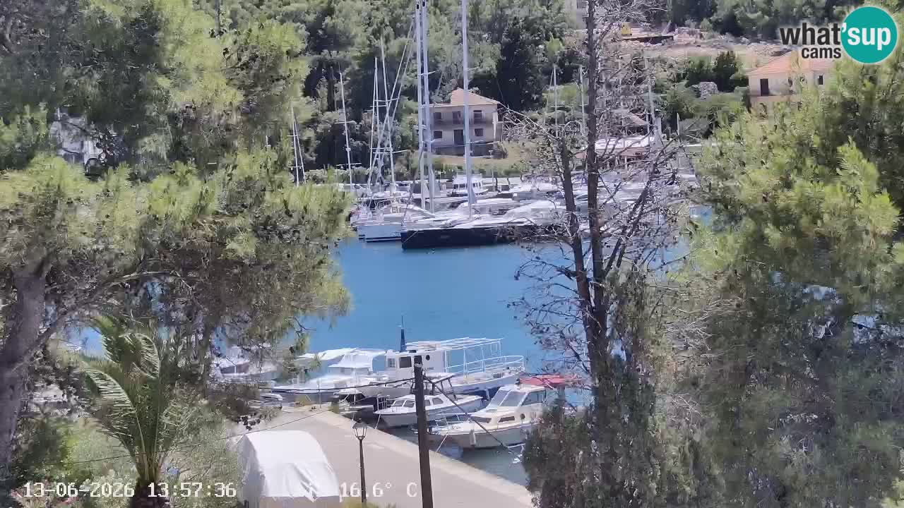 Webcam Vrboska marina | Hvar Insel | Dalmatien
