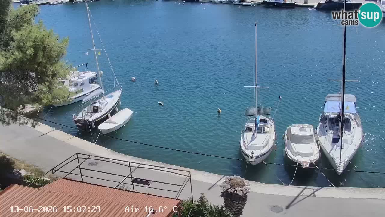 Webcam Hvar Vrboska marina | Dalmazia