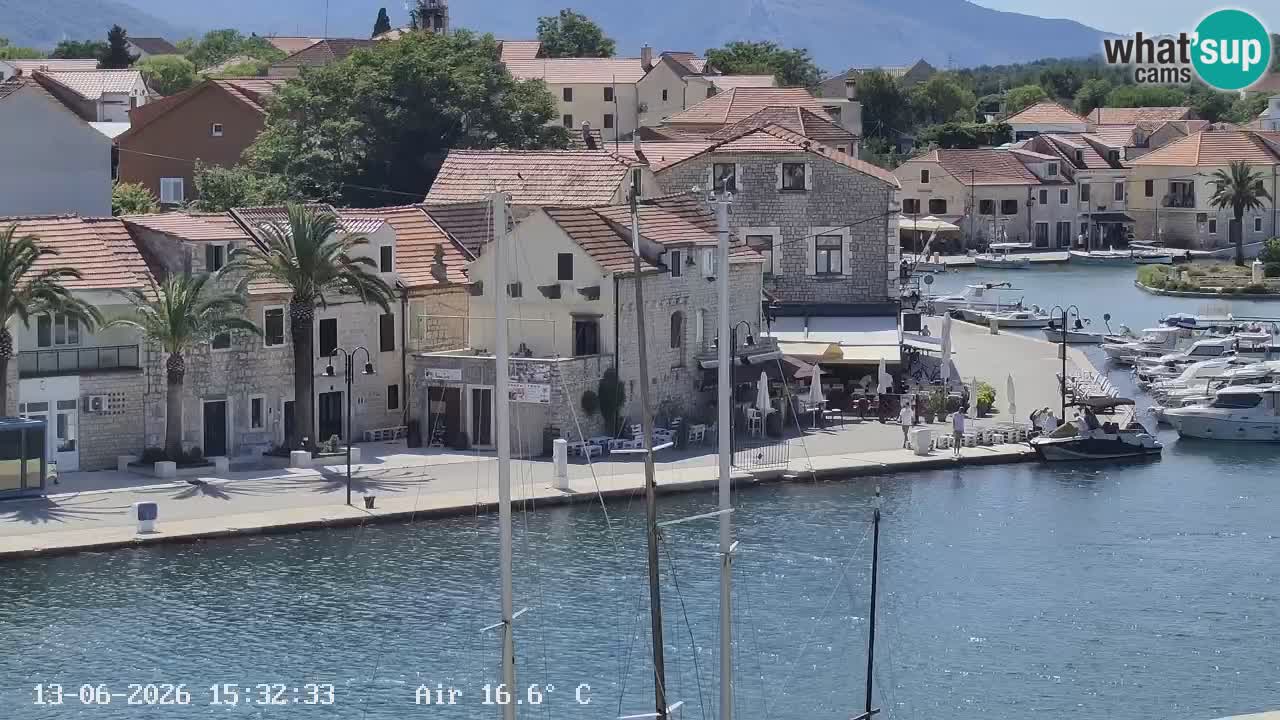 Web kamera Hvar Vrboska marina | otok Hvar | Dalmacija