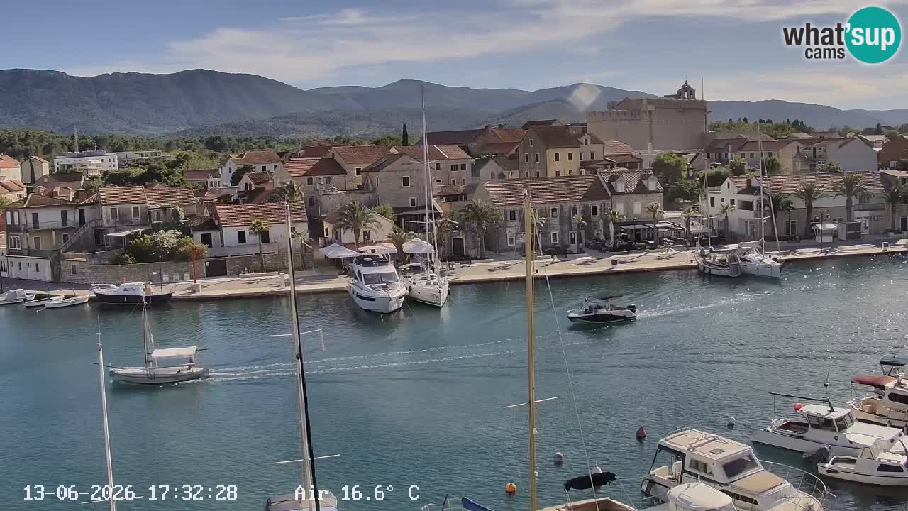 Web kamera Hvar Vrboska marina | otok Hvar | Dalmacija