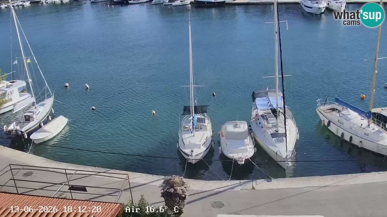 Webcam Hvar Vrboska marina | Dalmazia