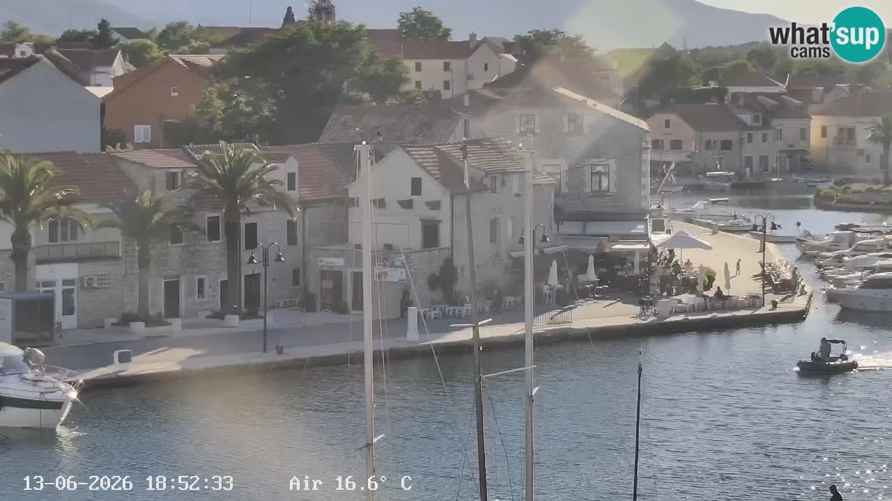 Web kamera Hvar Vrboska marina | otok Hvar | Dalmacija