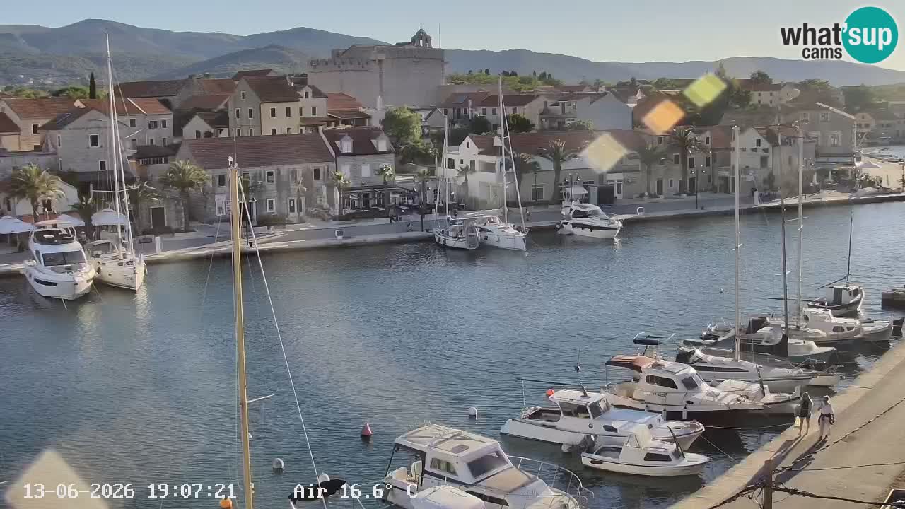Web kamera Hvar Vrboska marina | otok Hvar | Dalmacija