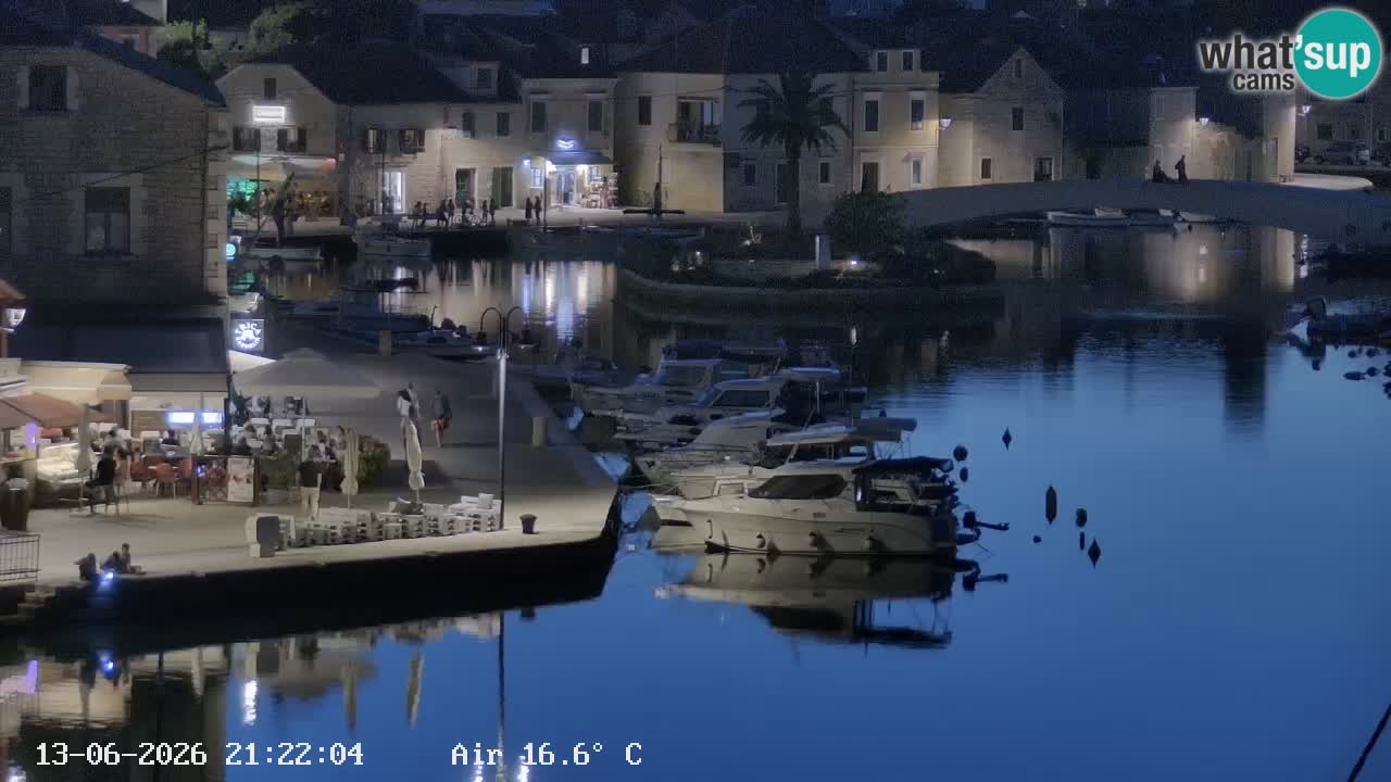 Webcam Hvar Vrboska marina | Dalmazia