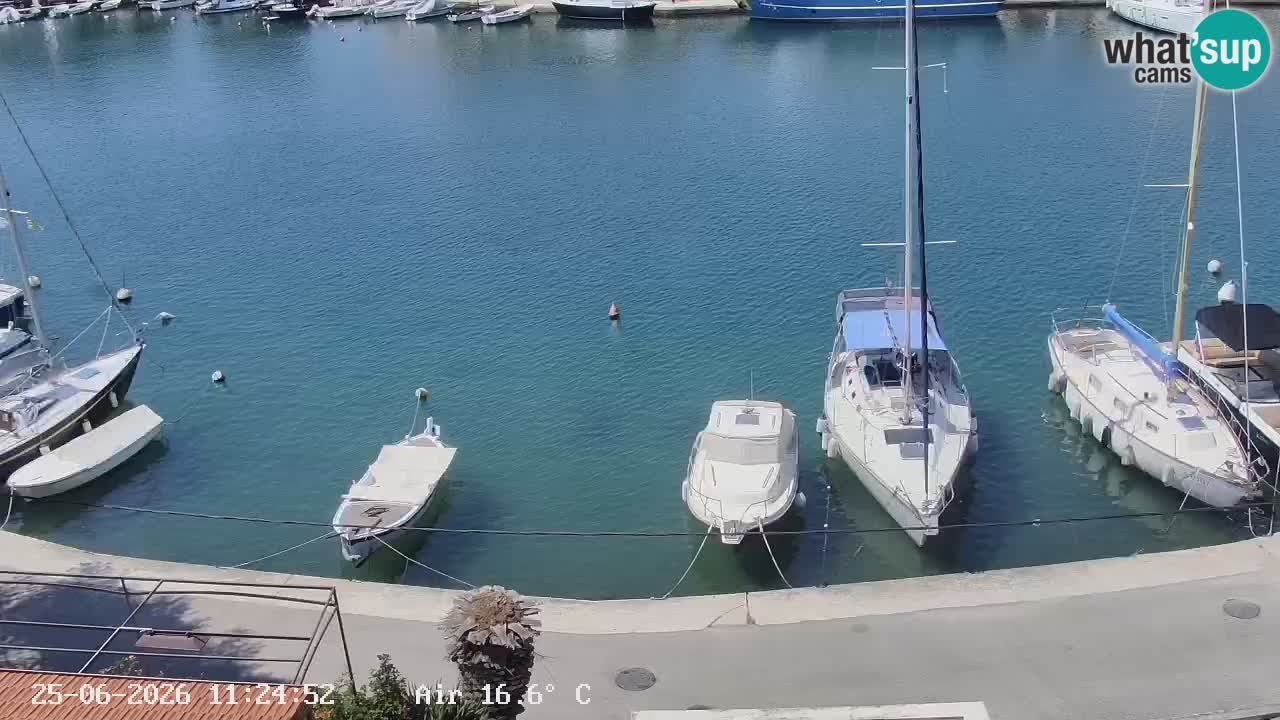 Webcam Vrboska marina | Hvar Insel | Dalmatien