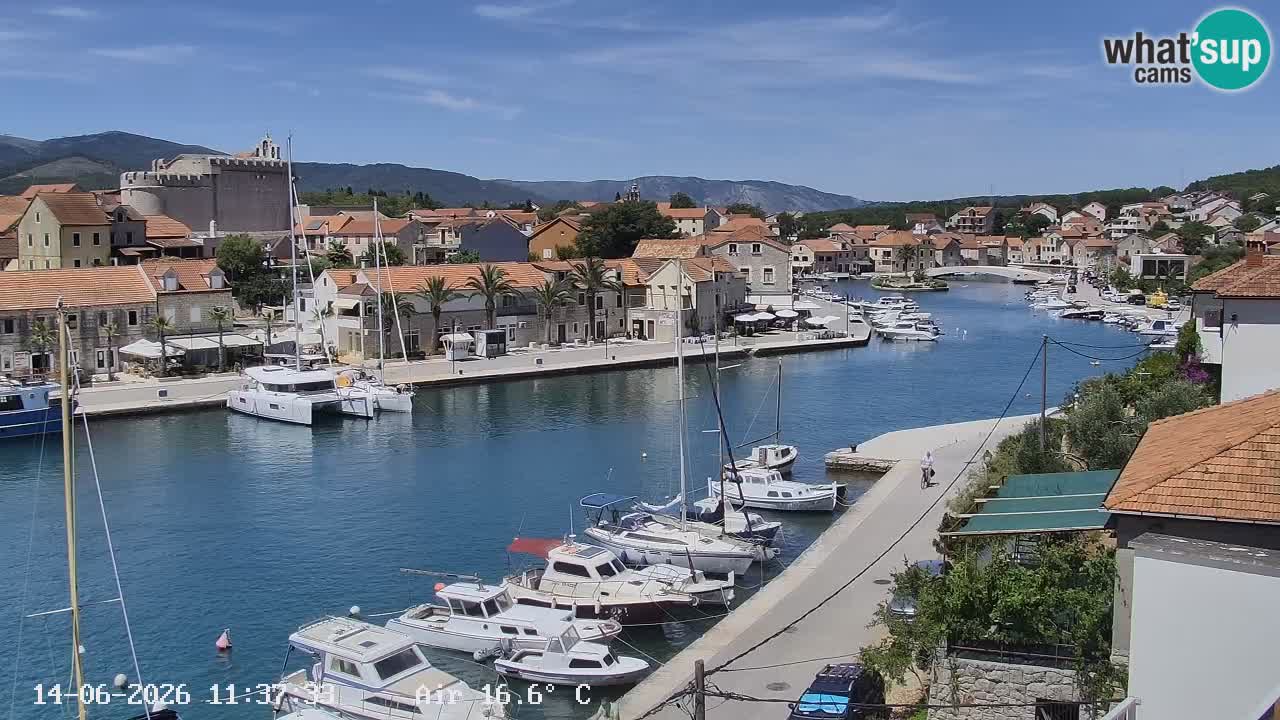 Livecam Vrboska marina | Hvar island | Dalmatia