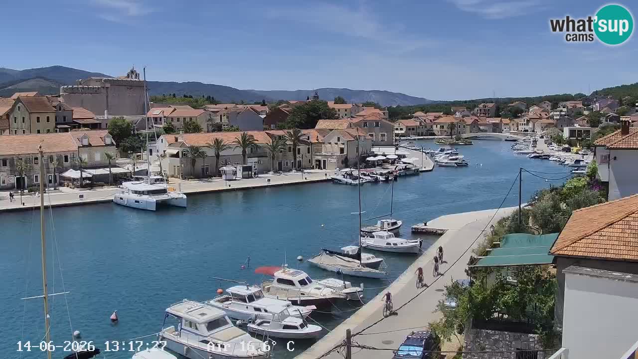 Livecam Vrboska marina | Hvar island | Dalmatia
