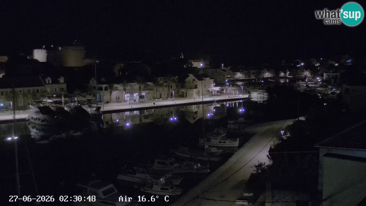 Livecam Vrboska marina | Hvar island | Dalmatia