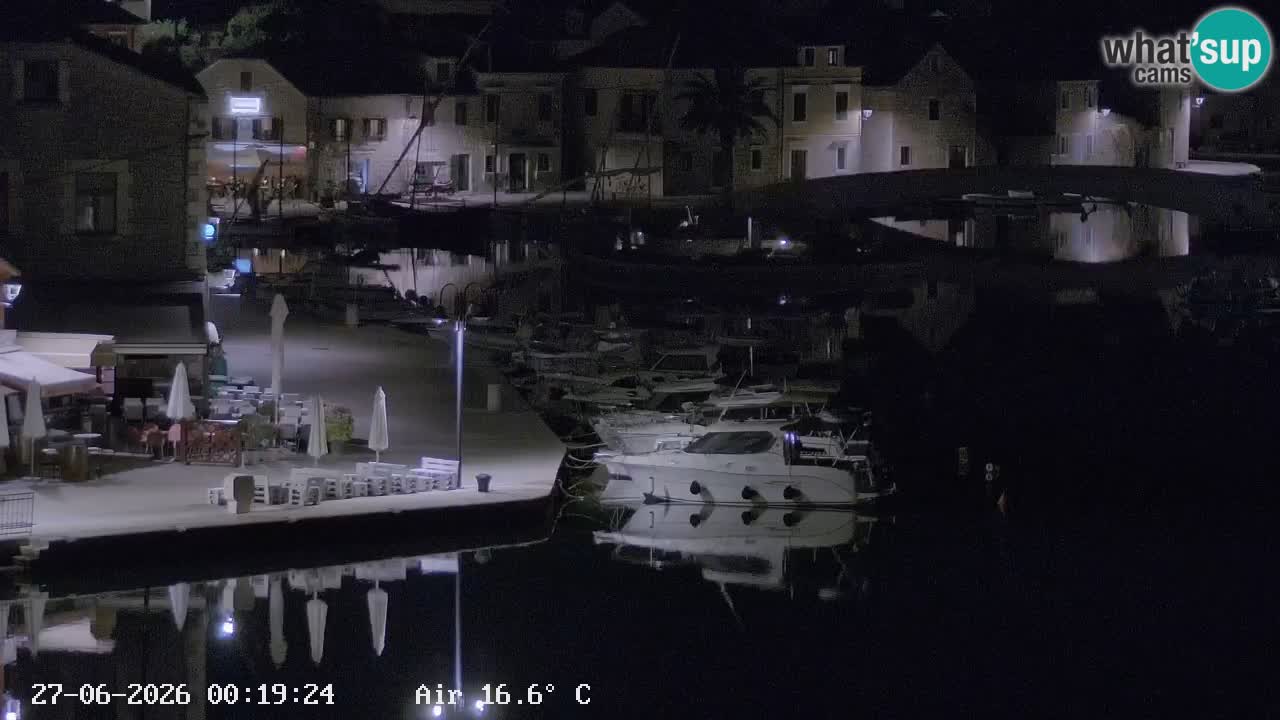 Livecam Hvar Vrboska marina | Île de Hvar | Dalmatia