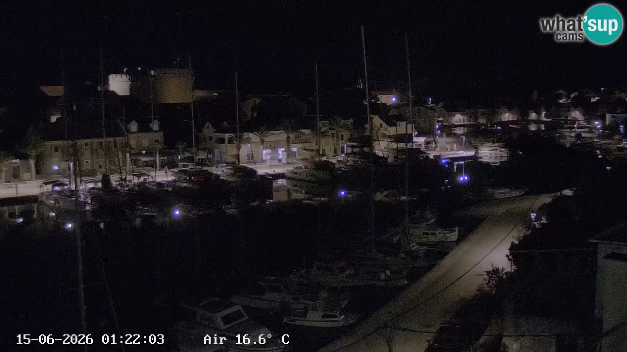 Livecam Vrboska marina | Hvar island | Dalmatia