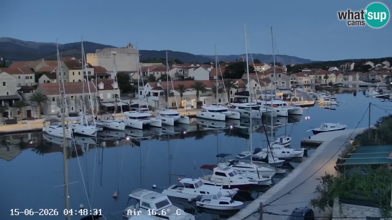 Livecam Vrboska marina | Hvar island | Dalmatia