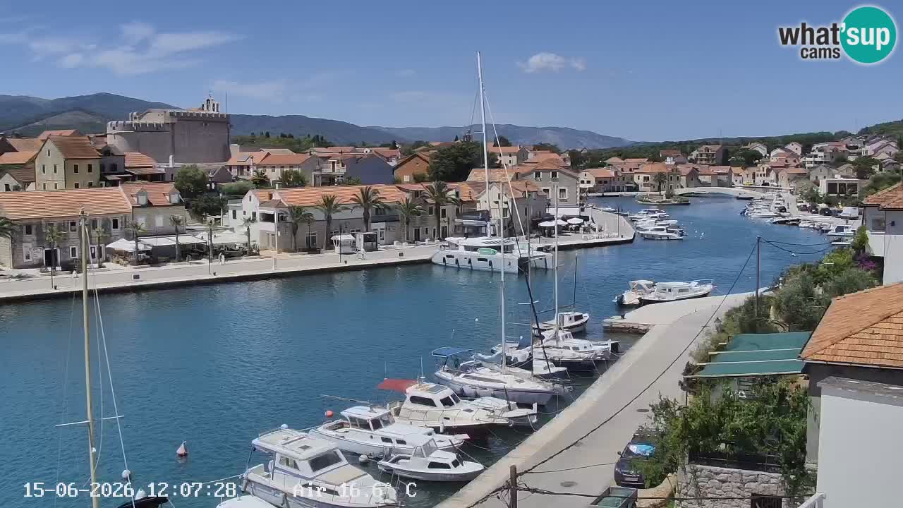 Livecam Vrboska marina | Hvar island | Dalmatia