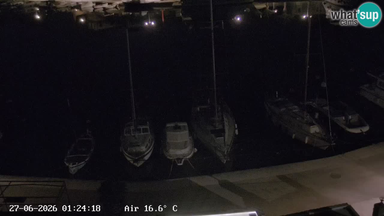 Webcam Vrboska marina | Hvar Insel | Dalmatien